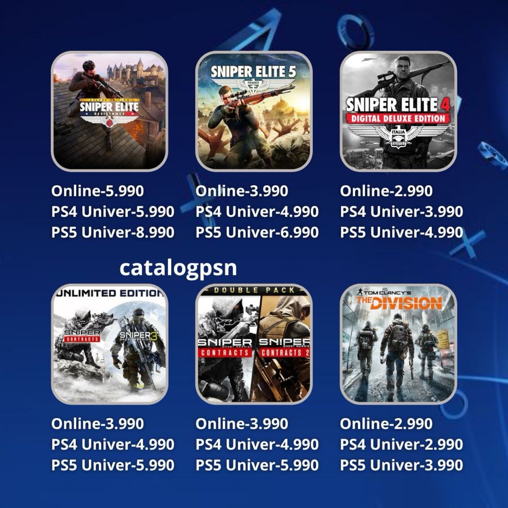 Игры для PS5/ PS4