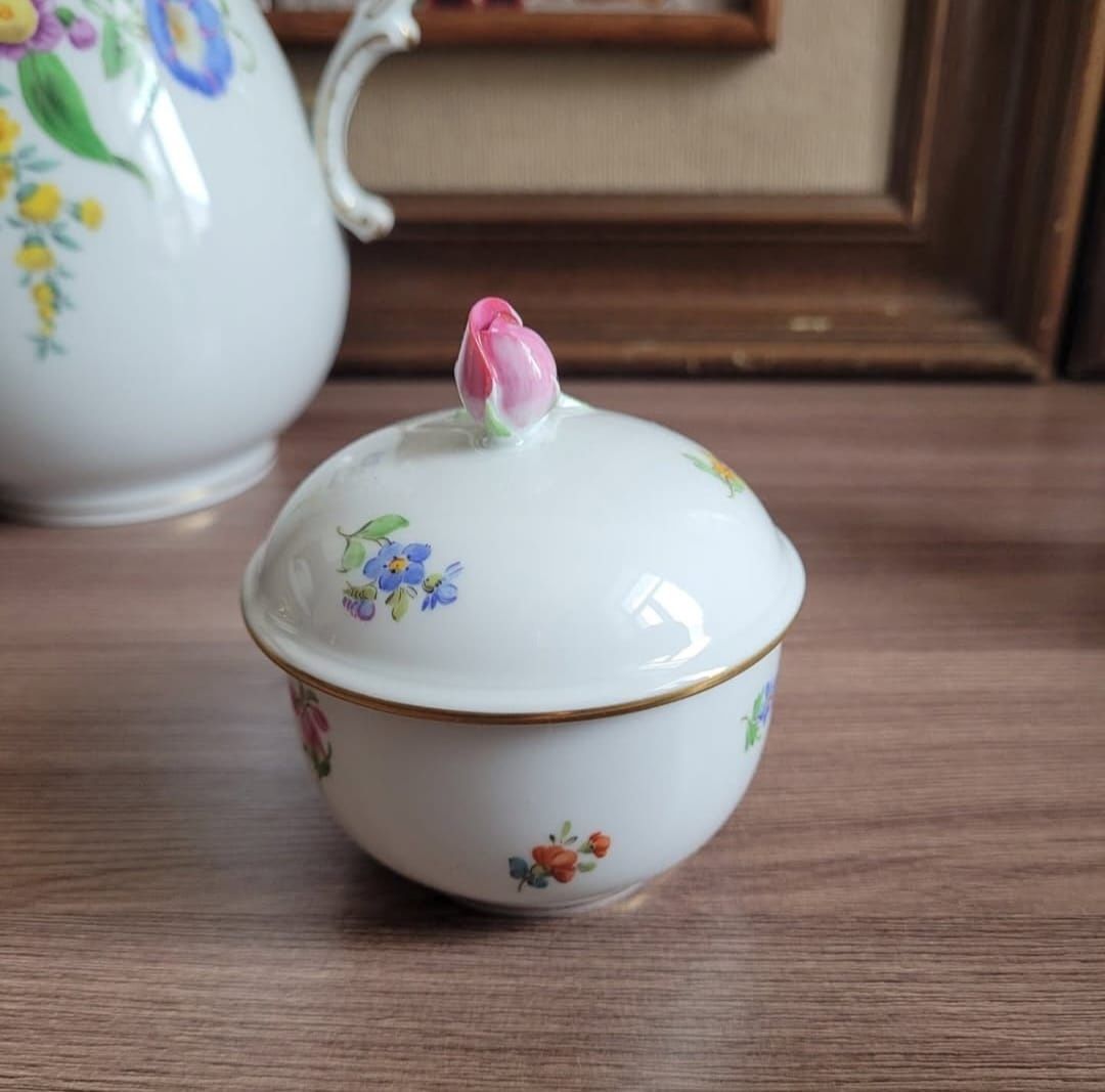 Антикварный чайный сервиз от Meissen
