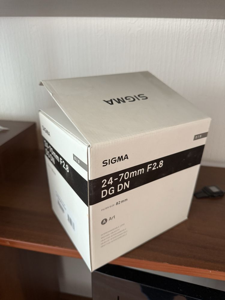 Объектив sigma 24-70mm 2.8 DG DN art sony E