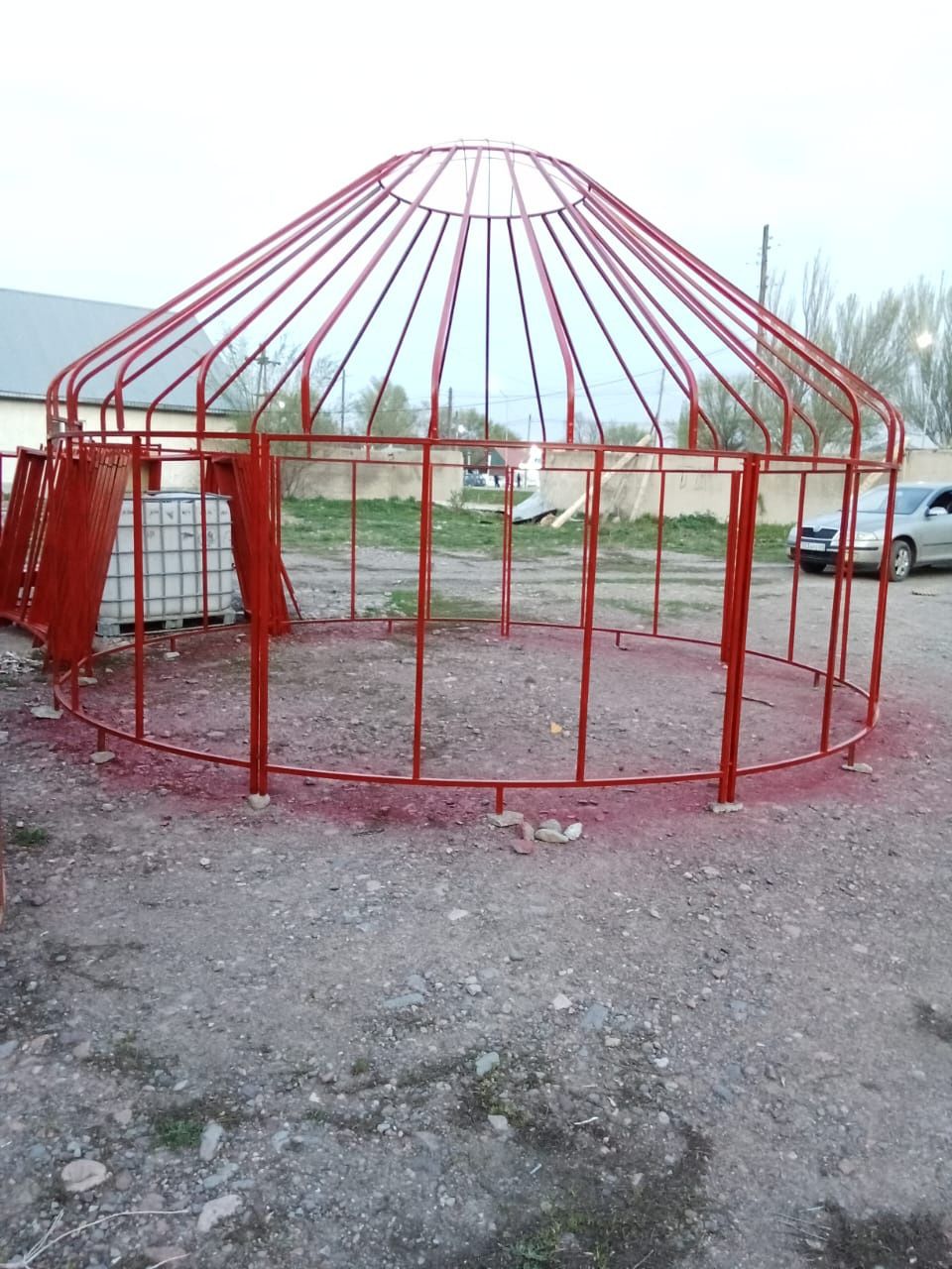 Казақ үй жасау шеберханасы, пордам юрта
