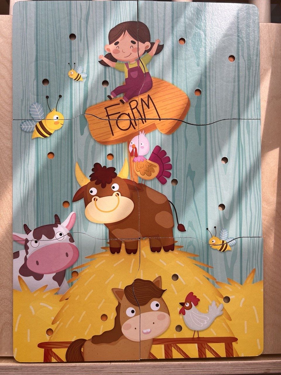 Развивающая игра Ферма