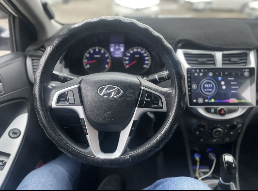 Hyundai accent 2015 года 1.6. Без первоначального взноса
