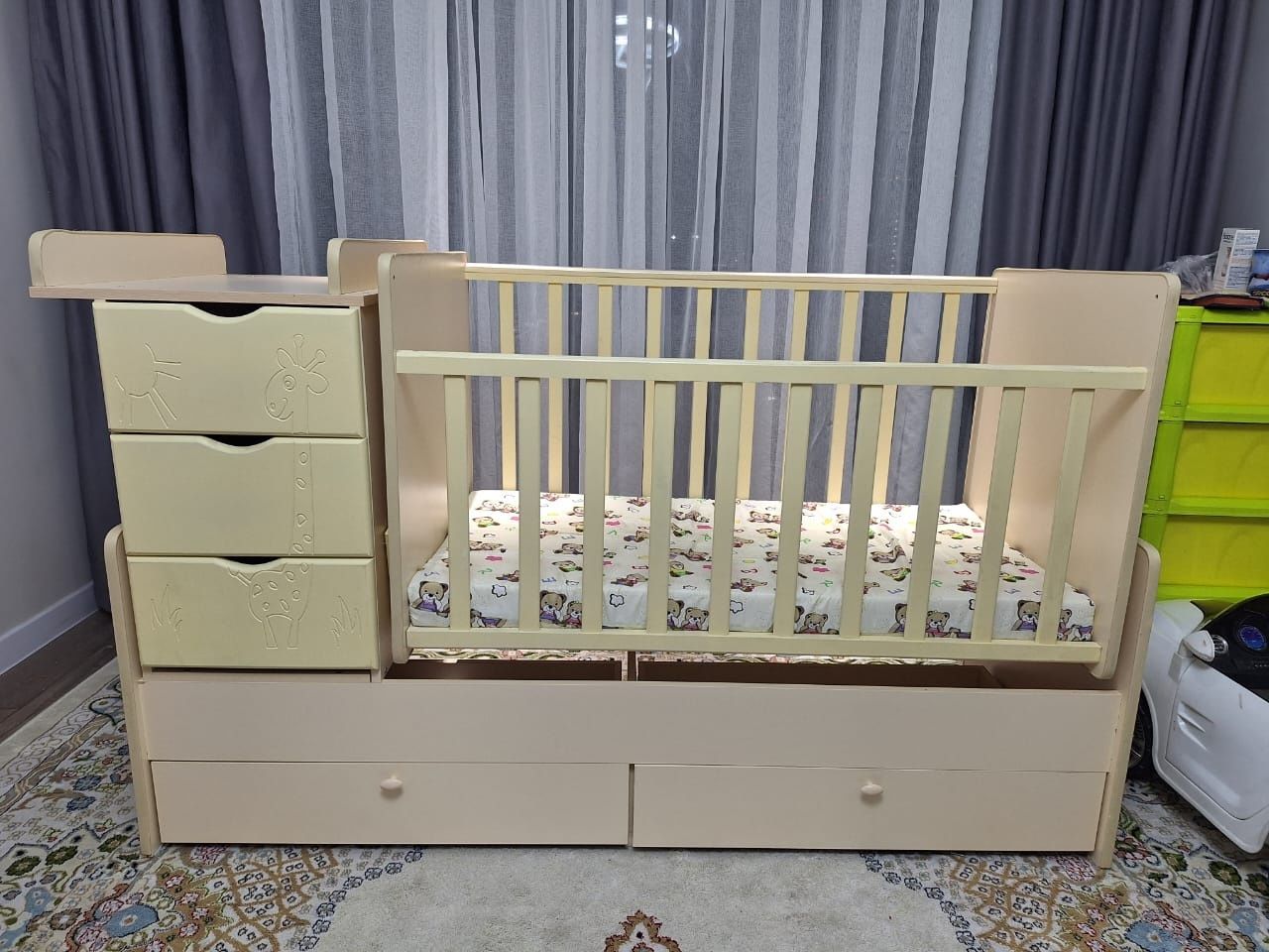 Детский кровать 3 в 1