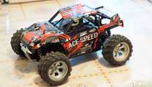 Радиоуправляемый монстр WLToys Ace Speed 4WD RTR 1:18