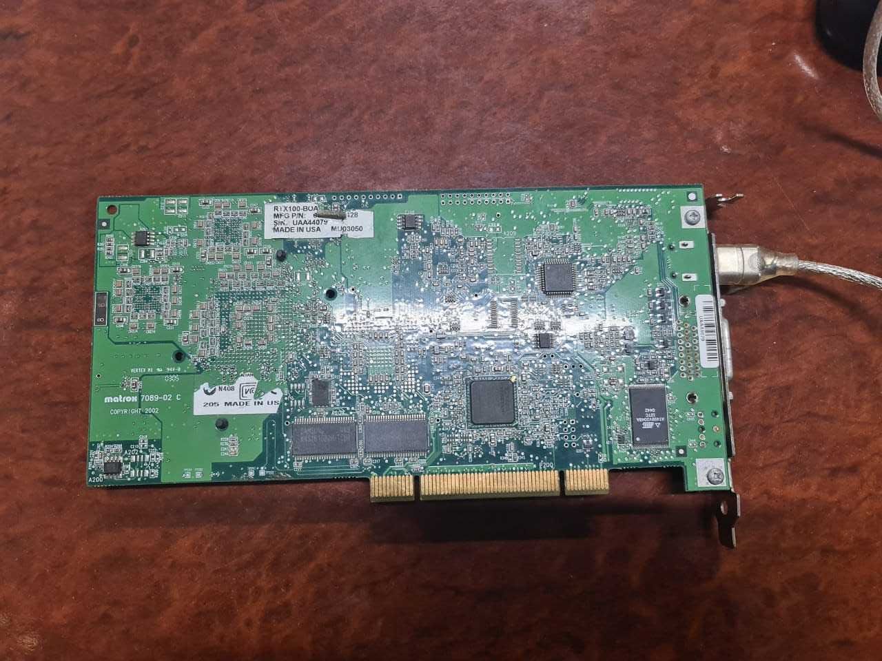 Карта захвата MATROX 7089-02
