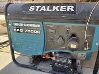 Электростанция бензиновая Stalker 5 кВт 1 (220 В), Stalker 7000 EN