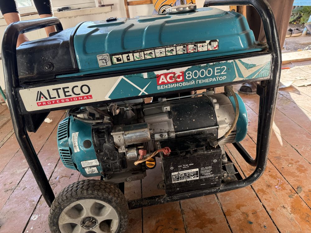 Электростанция бензиновая ALTECO 6.5 кВт 1 (220 В), AGG 8000 Е2