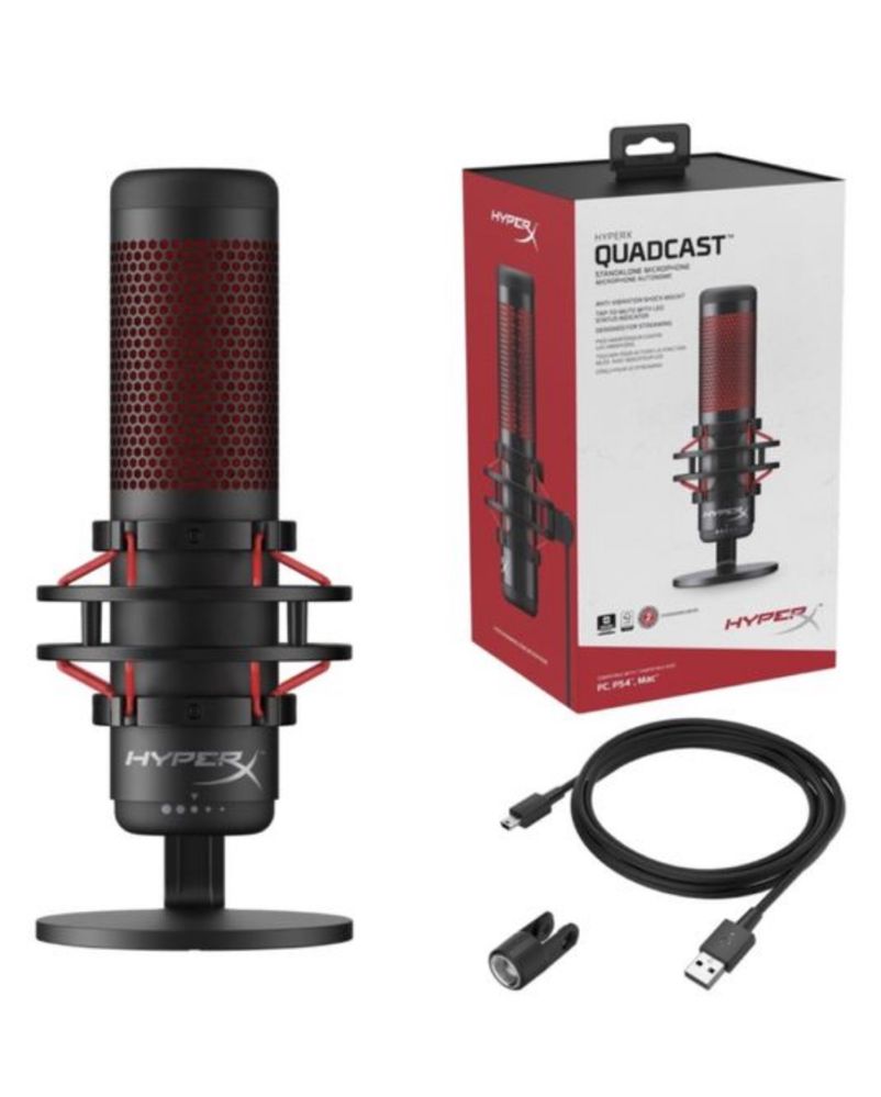 Микрофон HyperX Quadcast