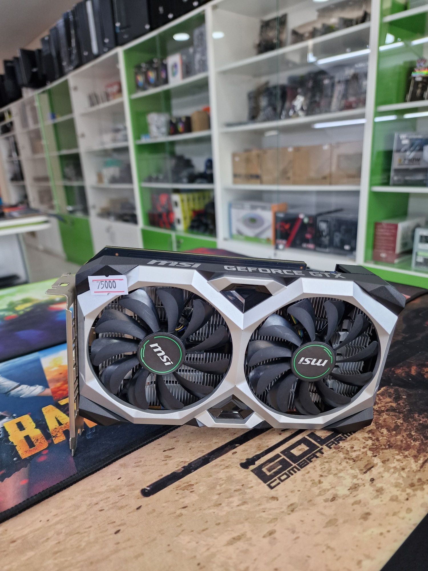 Продаётся видеокарта MSI 1660 Super 6GB