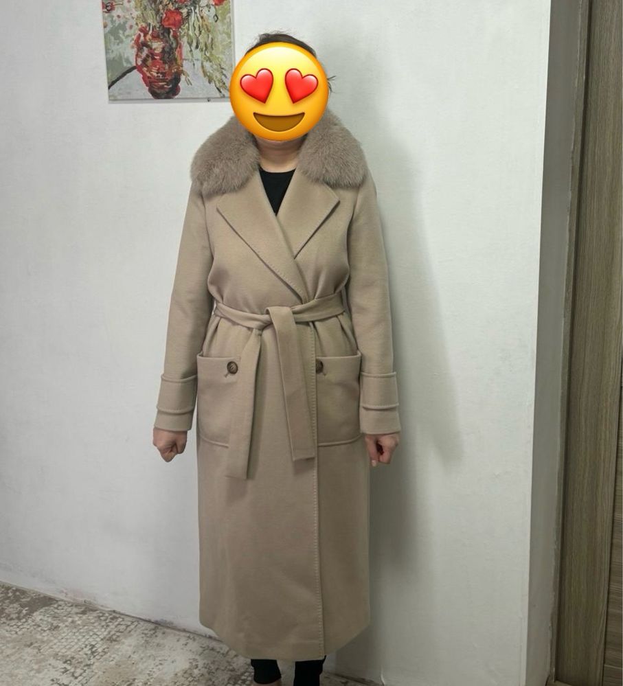Пальто турецкое кашемир+шерсть