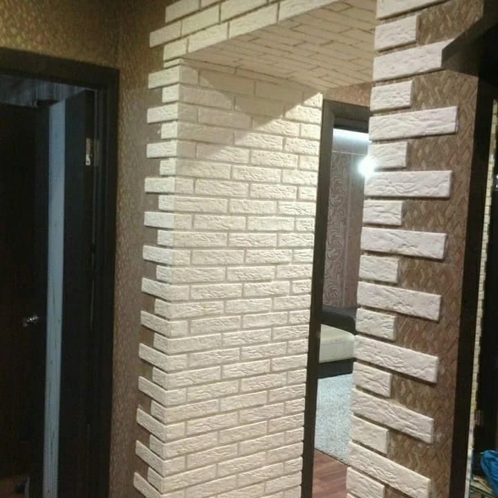 Декоративные камни для внутренних стен. 1кв метр 1500тг. 1кв метр 60шт