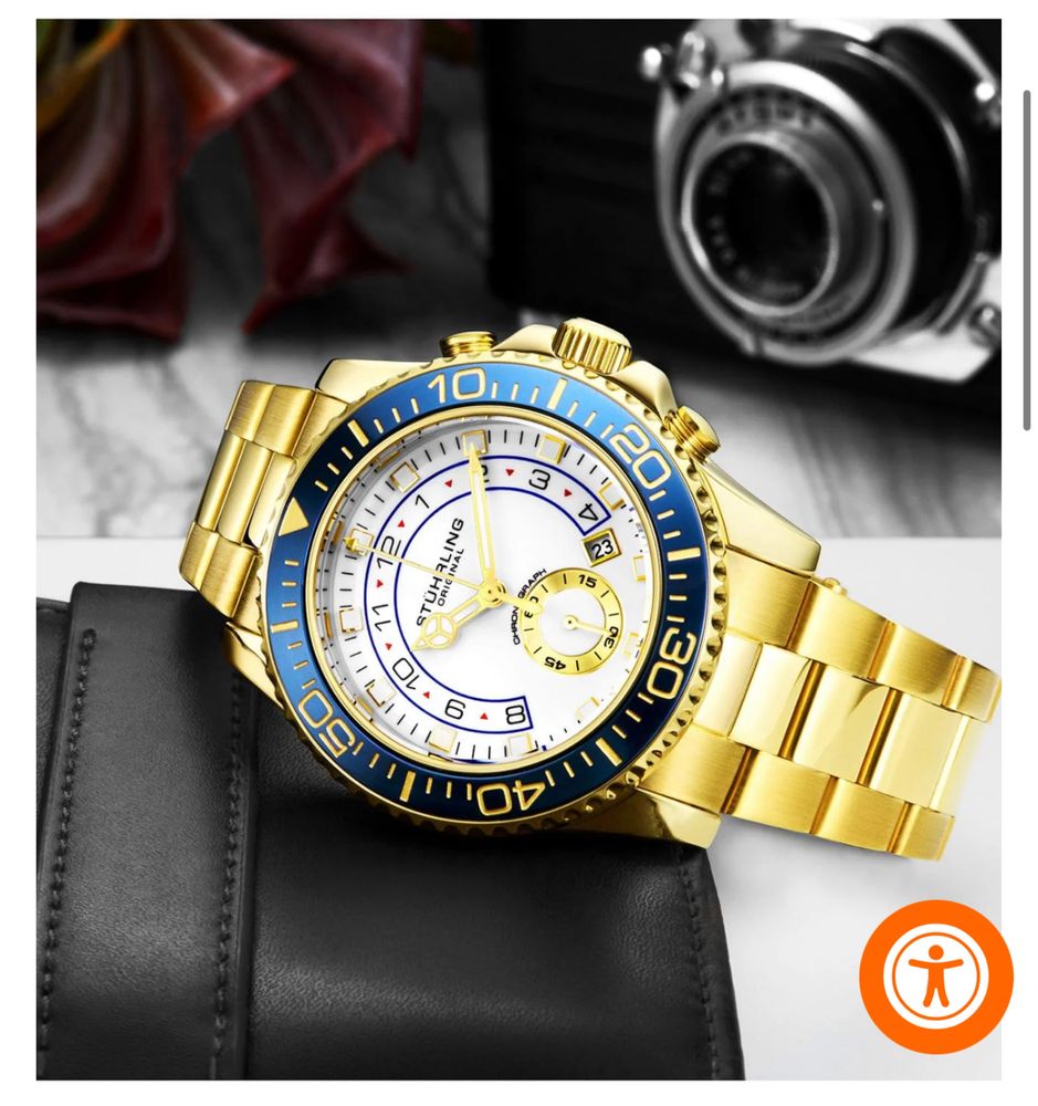Часы Stuhrling из официального сайта часы из Америки