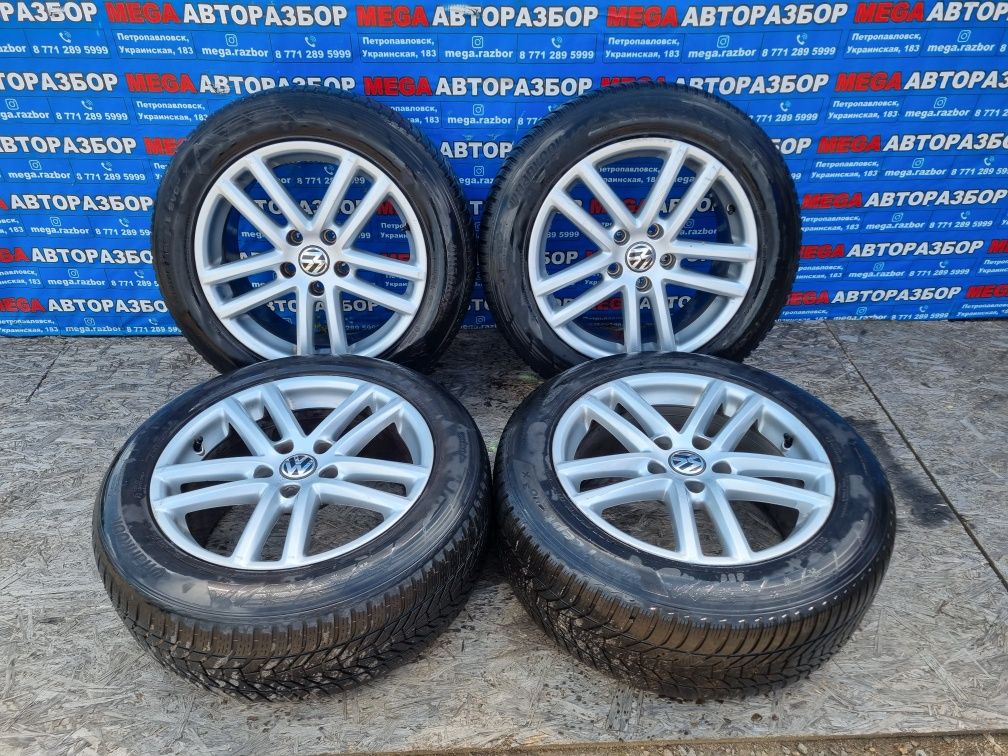 Диски R19 на VW Touareg.