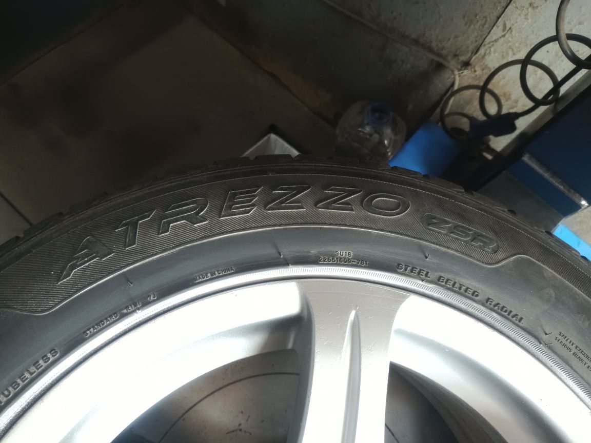 Колеса комплект на мерс 225/55z/16