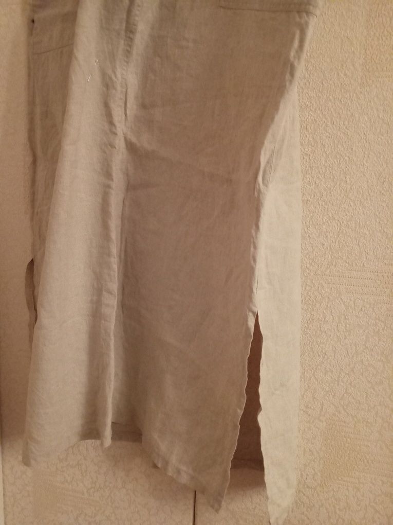 Продам юбку  льняную