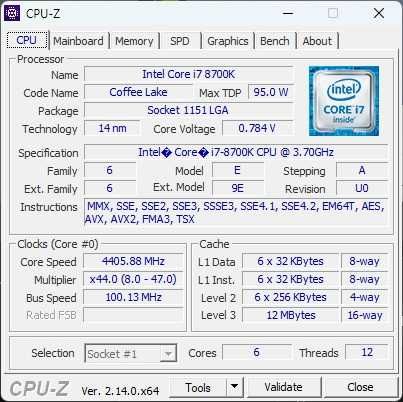 Процессор Intel i7-8700K оперативка DDR4 3000мгц 16gb материнка Asrock