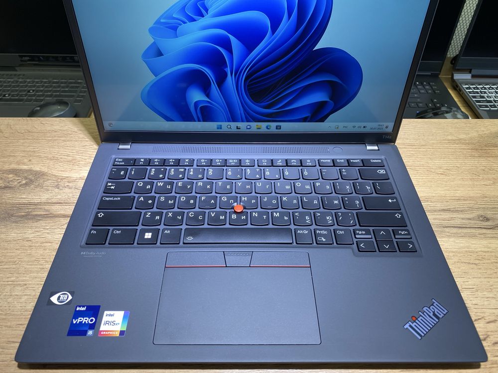 Ноутбук Lenovo ThinkPad T14s, Core i5-1250P/16GB/SSD512GB, 10524/A10