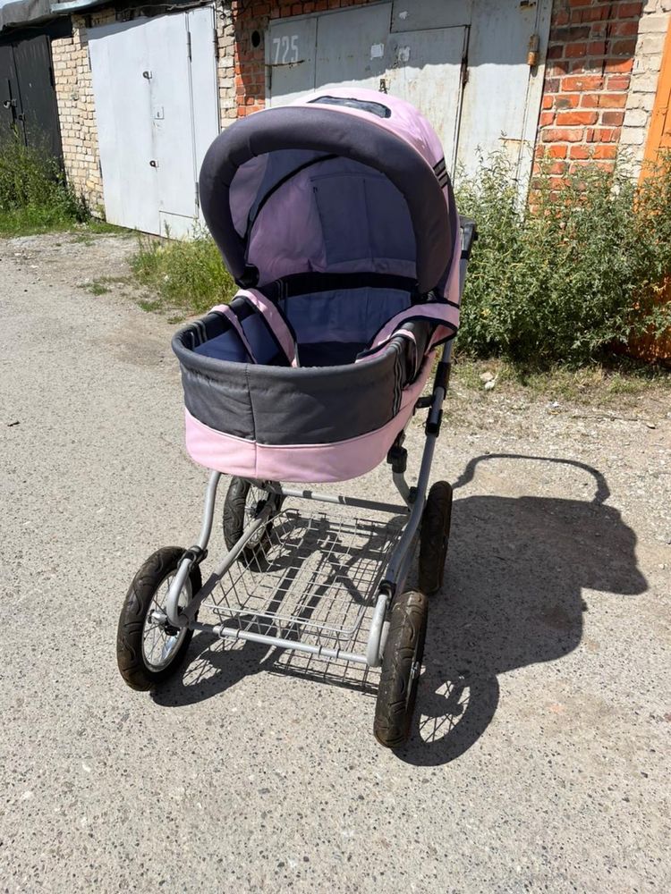 Продам детскую коляску, 2 в 1, б/у
