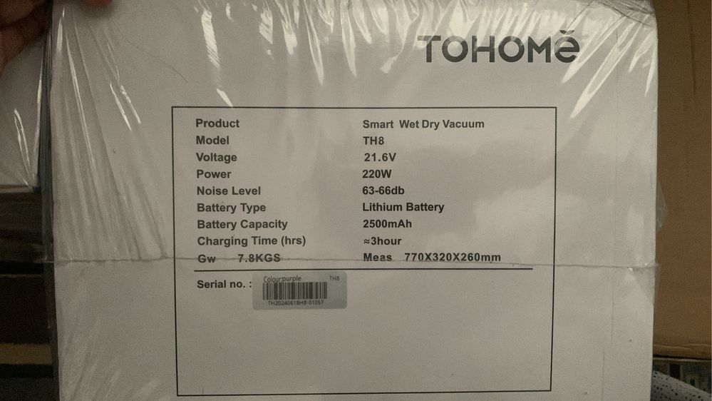 Умный пылесос 3 в 1