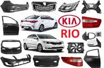 Кузовные детали, капот фара бампер решетка KIA RIO