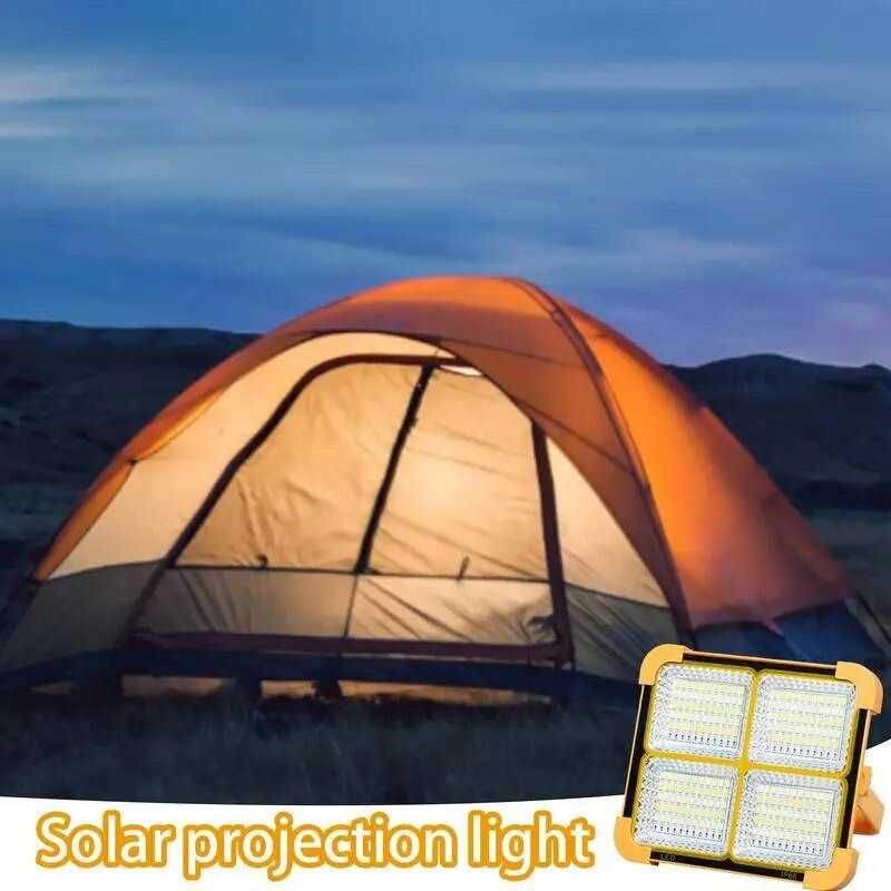 Led прожектор на солнечной батарее