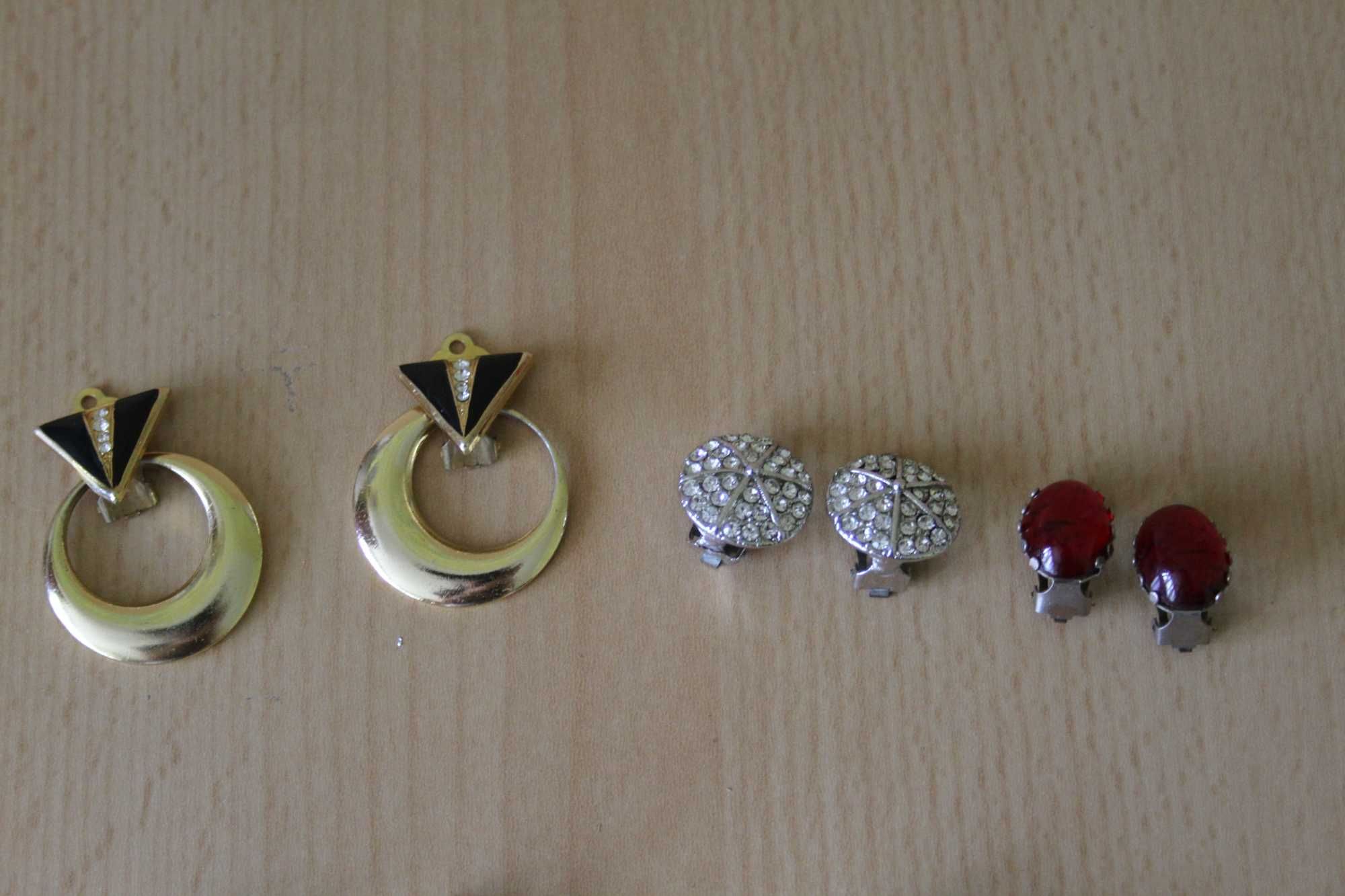 Клипсы и серьги винтаж СССР