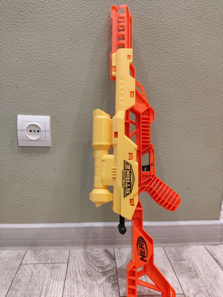 Nerf Зомби Страйк Двойной удар и Винтовка Альфа страйк