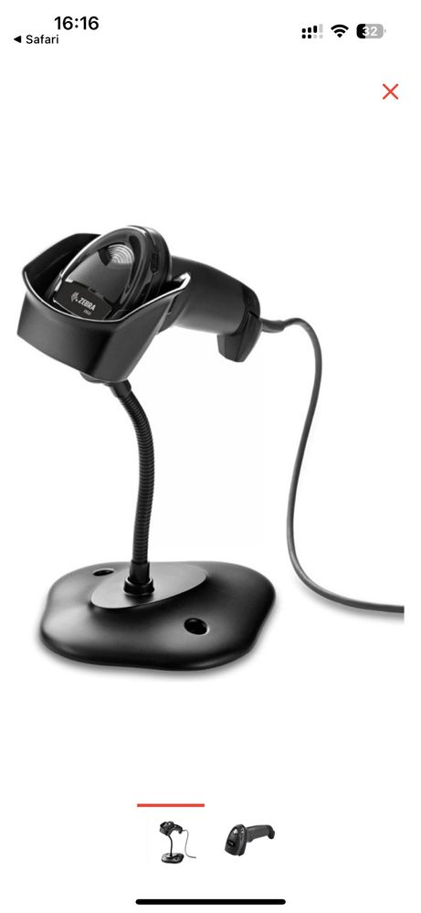 Zebra Ds2208 лучший сканер штрих кода для любой программы