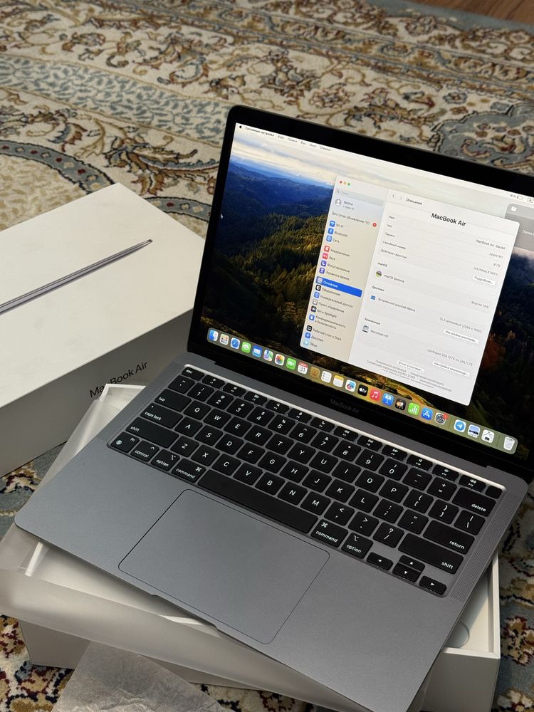 MacBook Air M1 256GB 2024г (Новый)