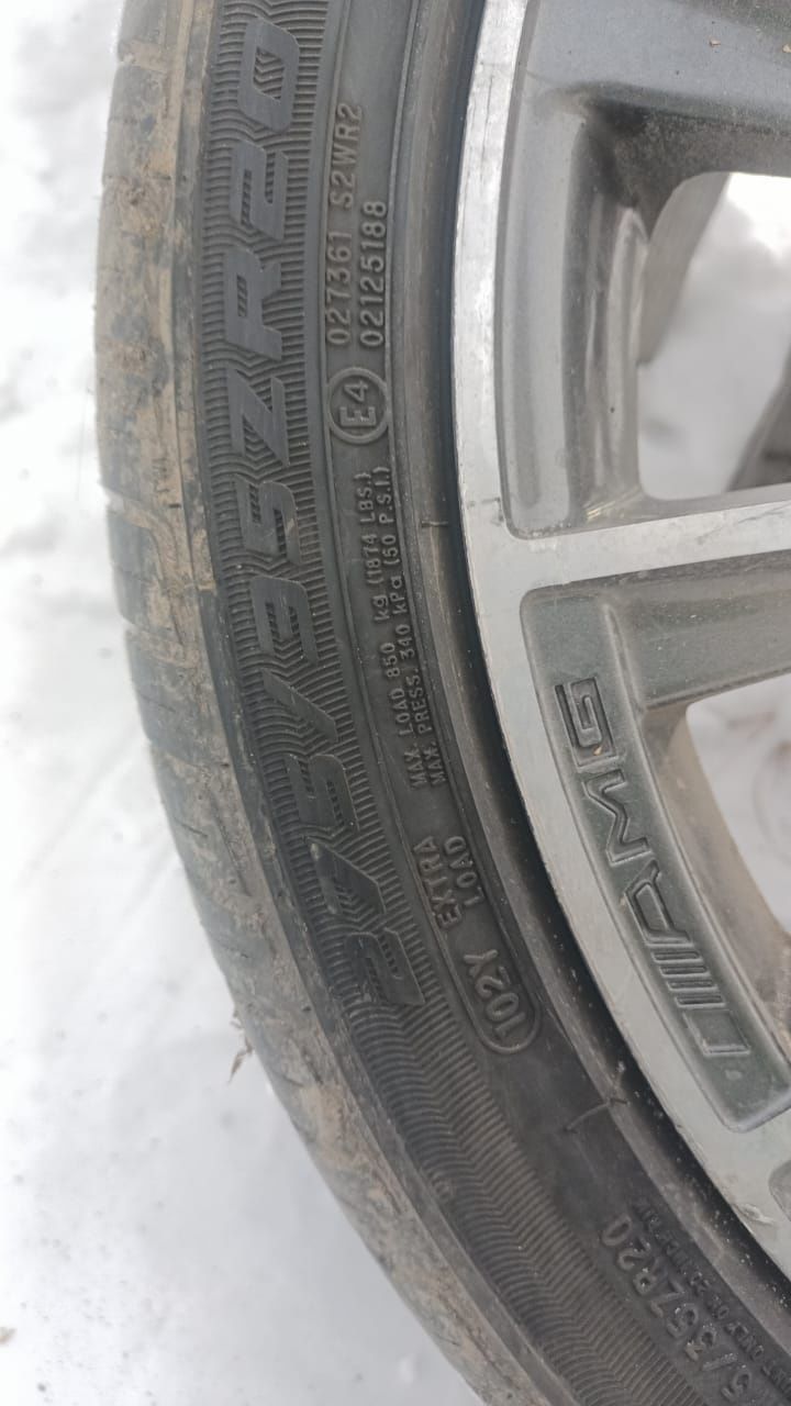 Продам колёса на мерседес