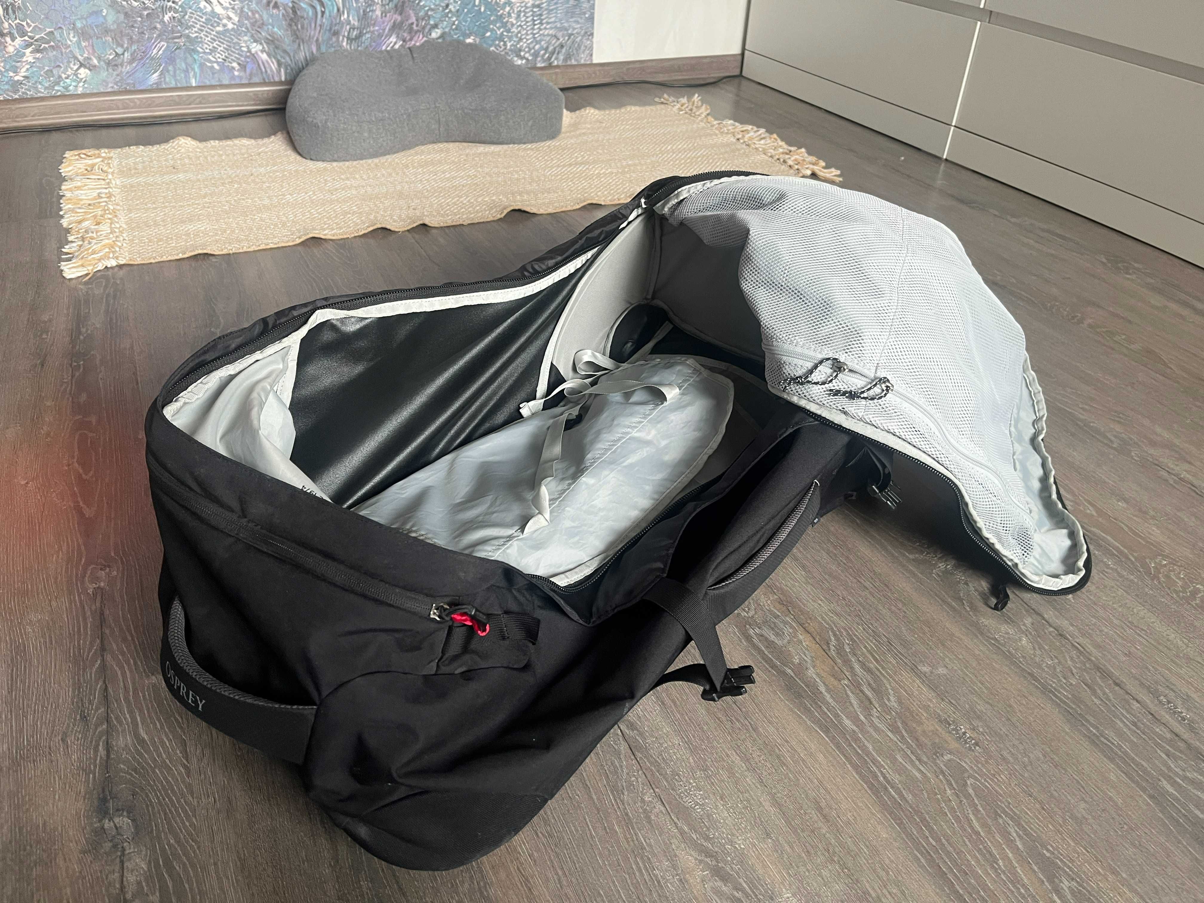 Сумка-рюкзак на колесах Osprey Farpoint Wheels Bag Travel Pack 65L