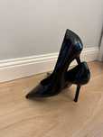 Новые лаковые лодочки Zara размер 38. В офис, на выход.