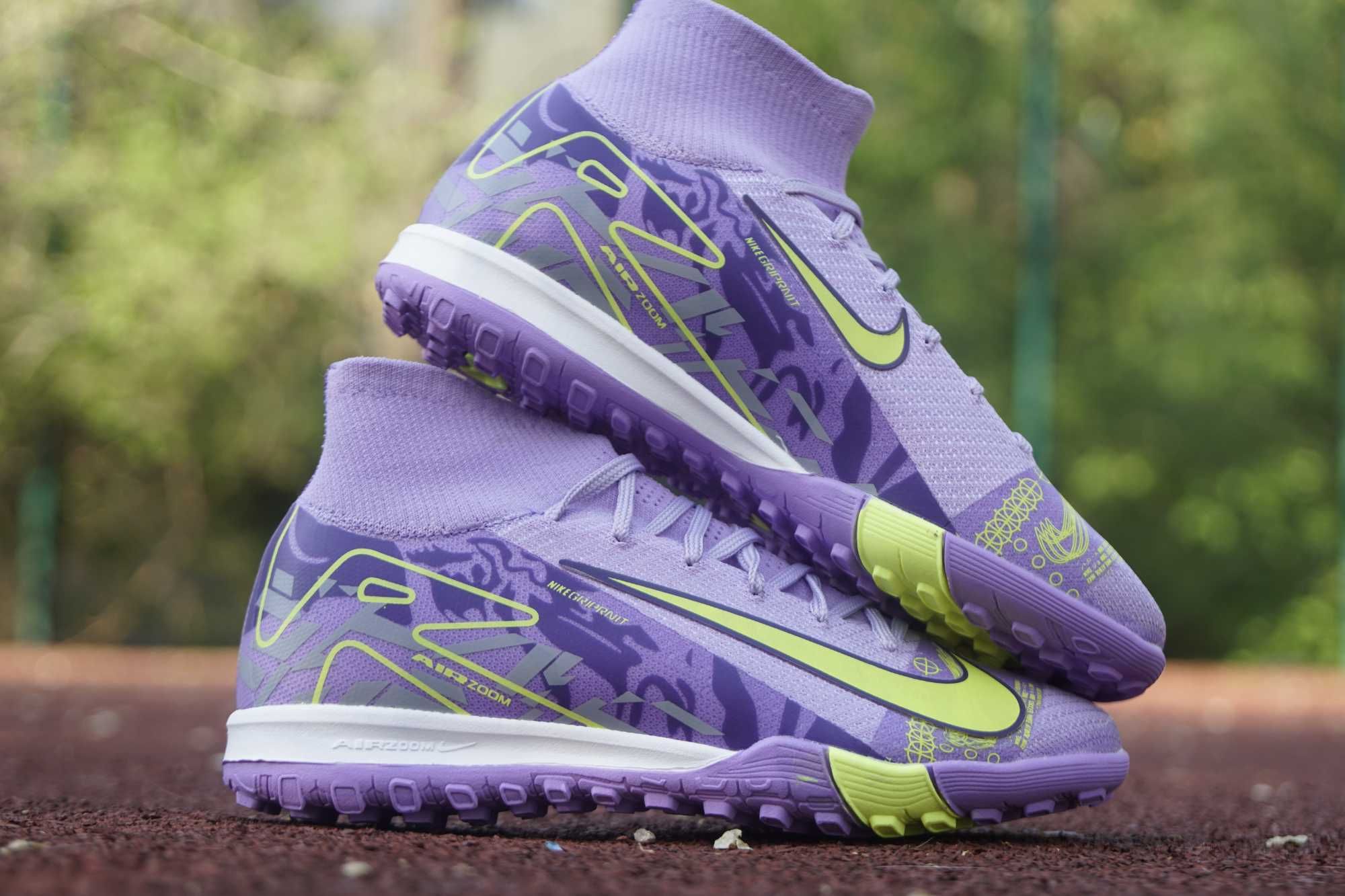 Детские футбольные сороконожки Nike Mercurial Air Zoom