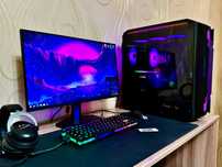 Мощный Игровой Компьютер RTX3060TI с Монитором 180 герц ВЕСЬ КОМПЛЕКТ