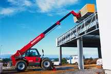 Телескопический погрузчик  маниту  manitou