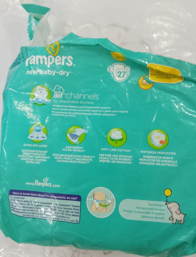 Продам Pampers трусики размер 1.