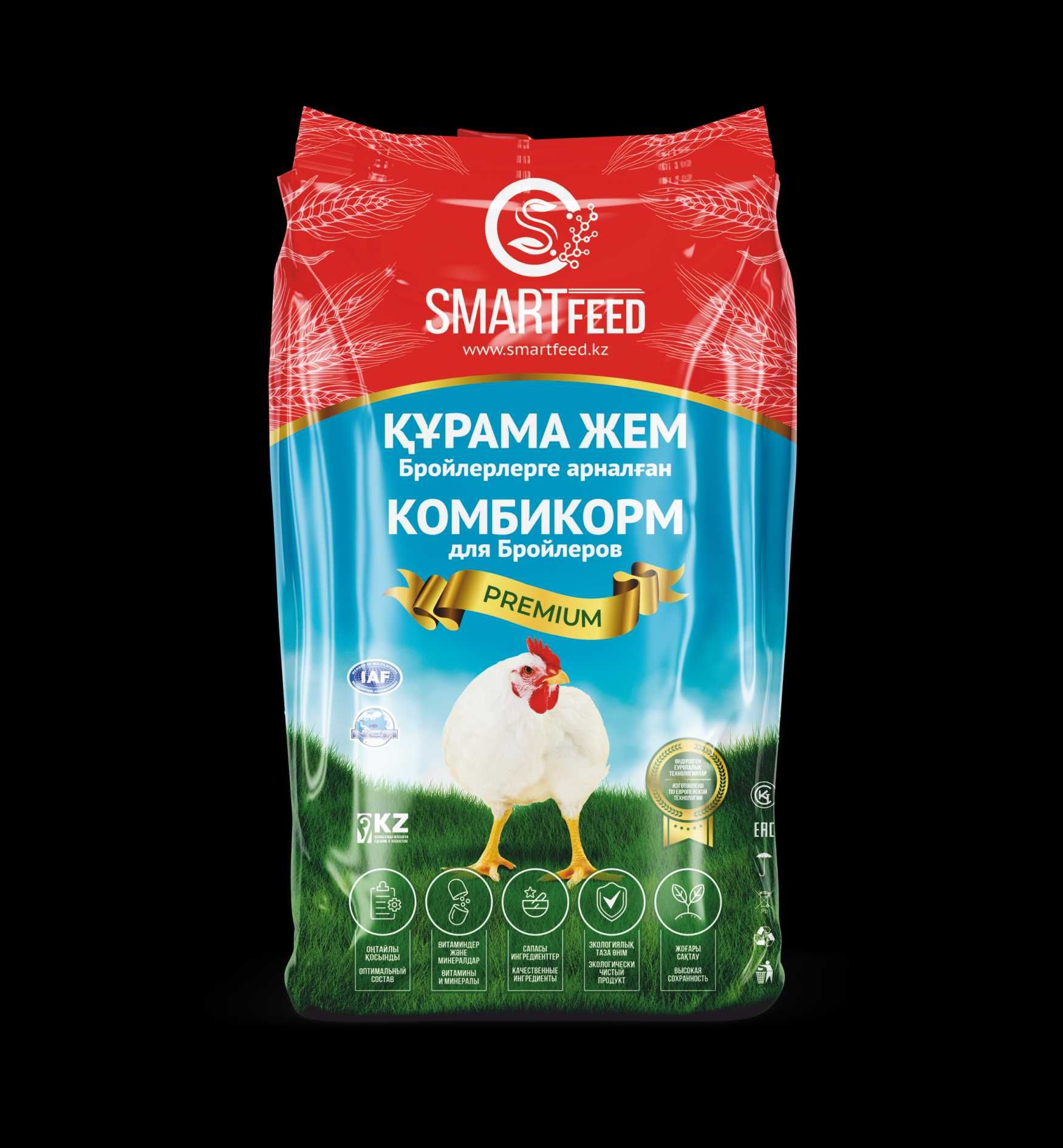 Комбикорм SmartFeed Бройлер Старт гранула