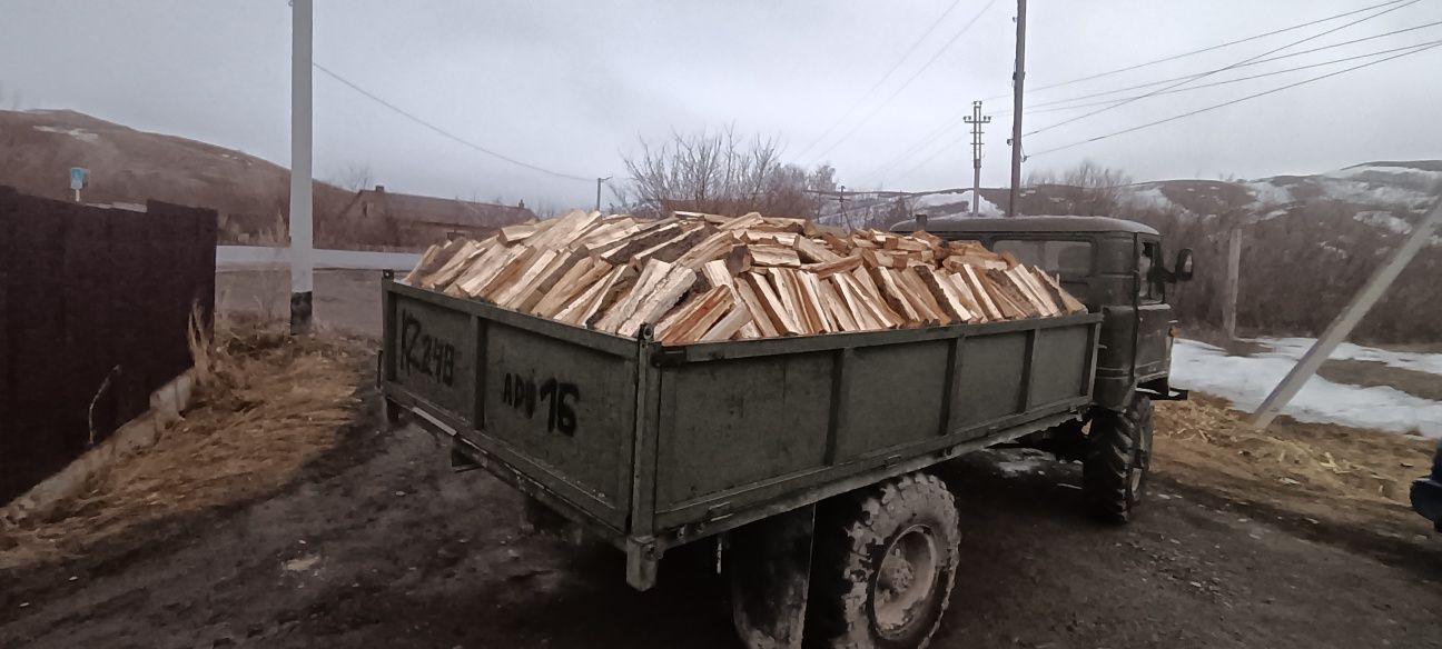 Дрова осина колатые с бесплатной доставкой по городу