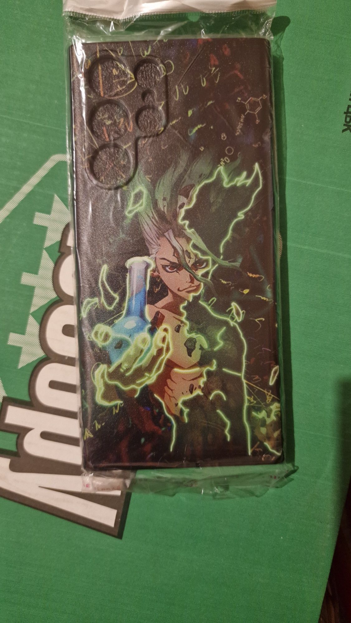 Чехол на телефон Samsung s22 ultra anime спанч боб аниме