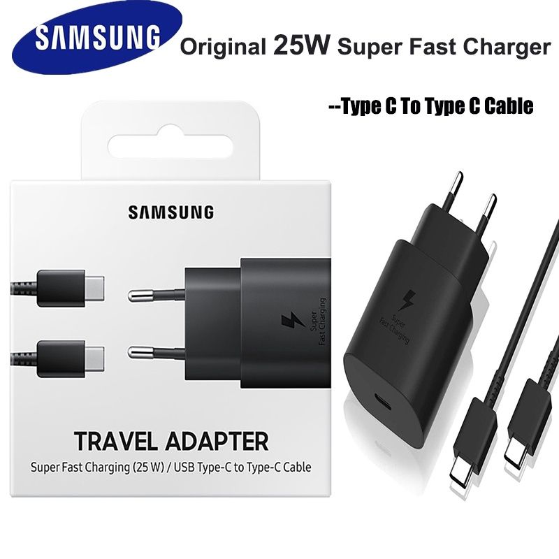 Samsung 45W PD Очень Быстрая Зарядка 2.0 Оригинал S22-S25 Ultra Fold