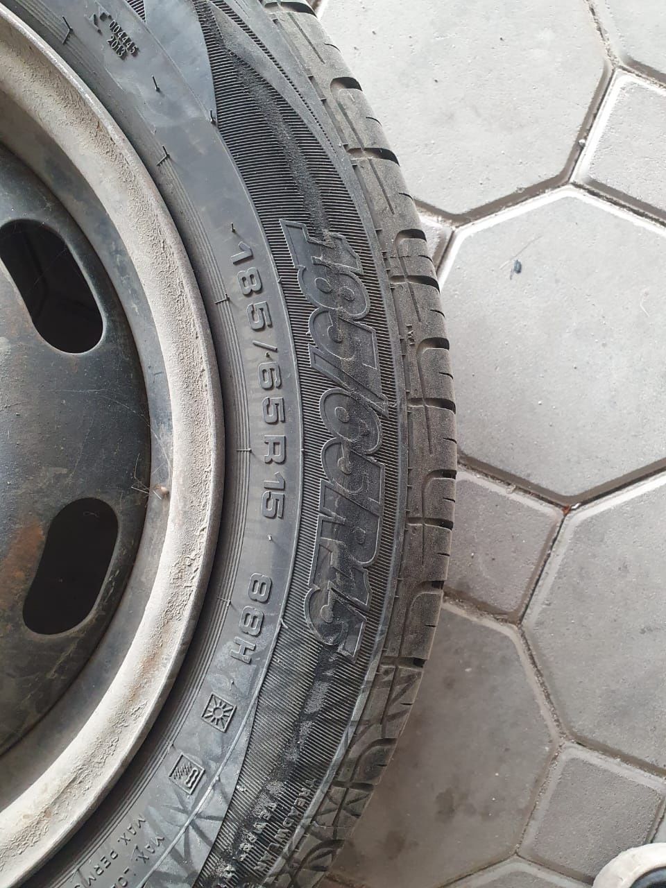 Колесо с диском.