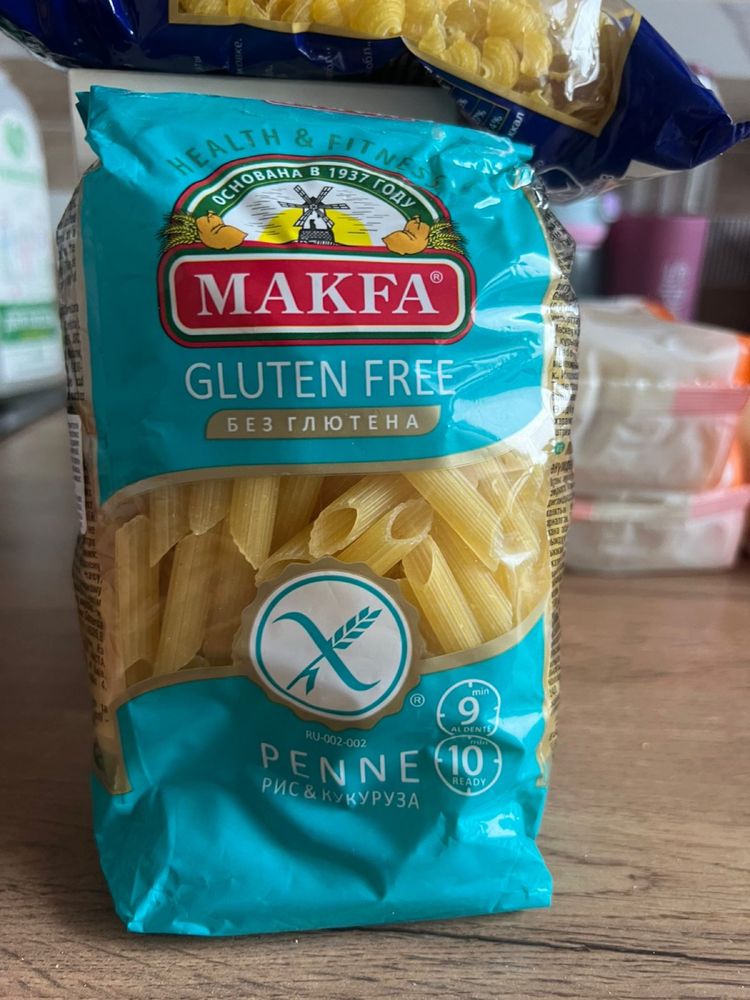 Макароны без глютена