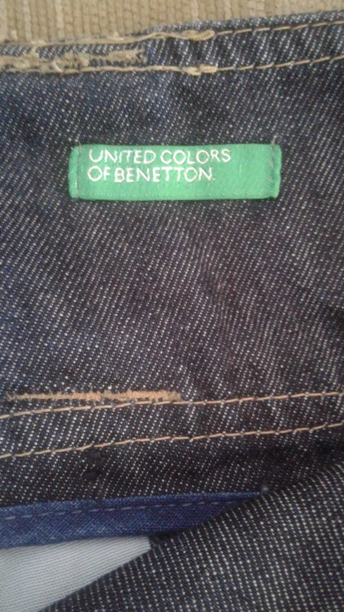 Длинная джинсовая юбка. BENETTON.