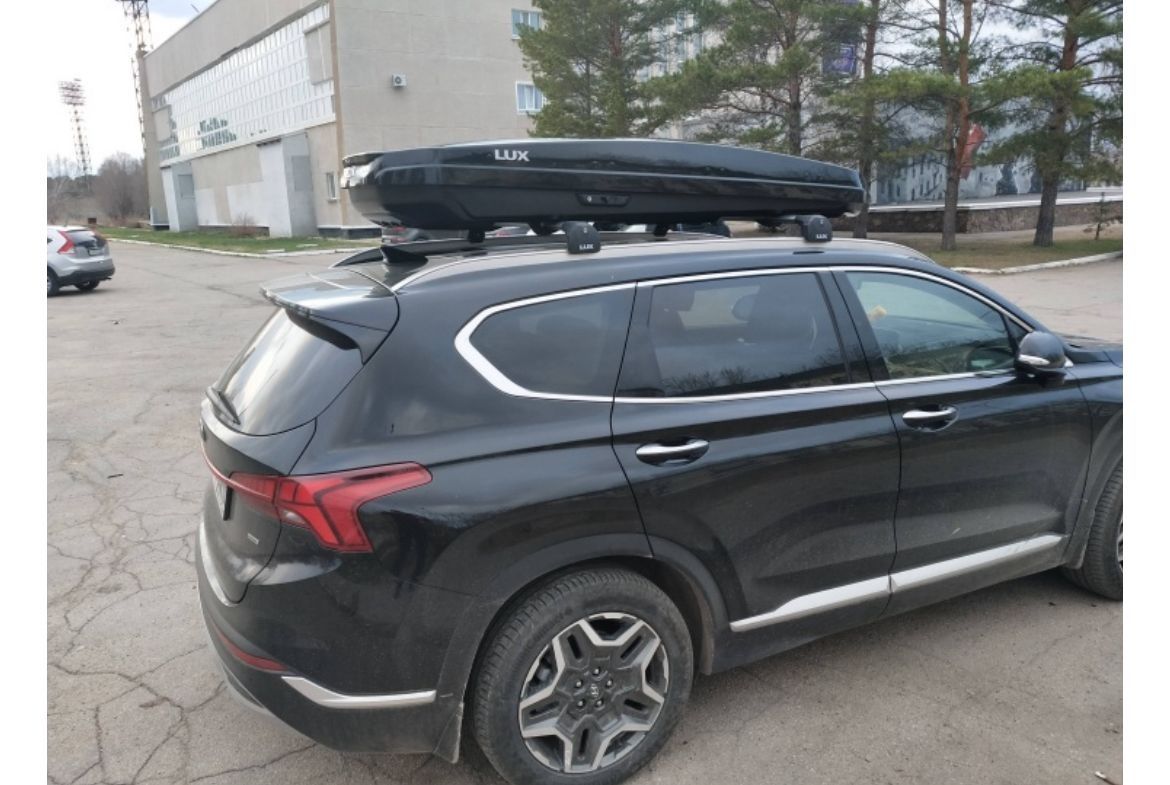 Автобокс LUX, поперечены, корзины, велокрепления