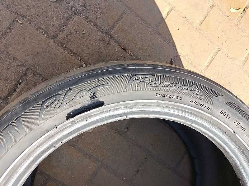 ОДНА шина 245/45 R17 - "Michelin Pilot Preceda" (Китай), летняя.