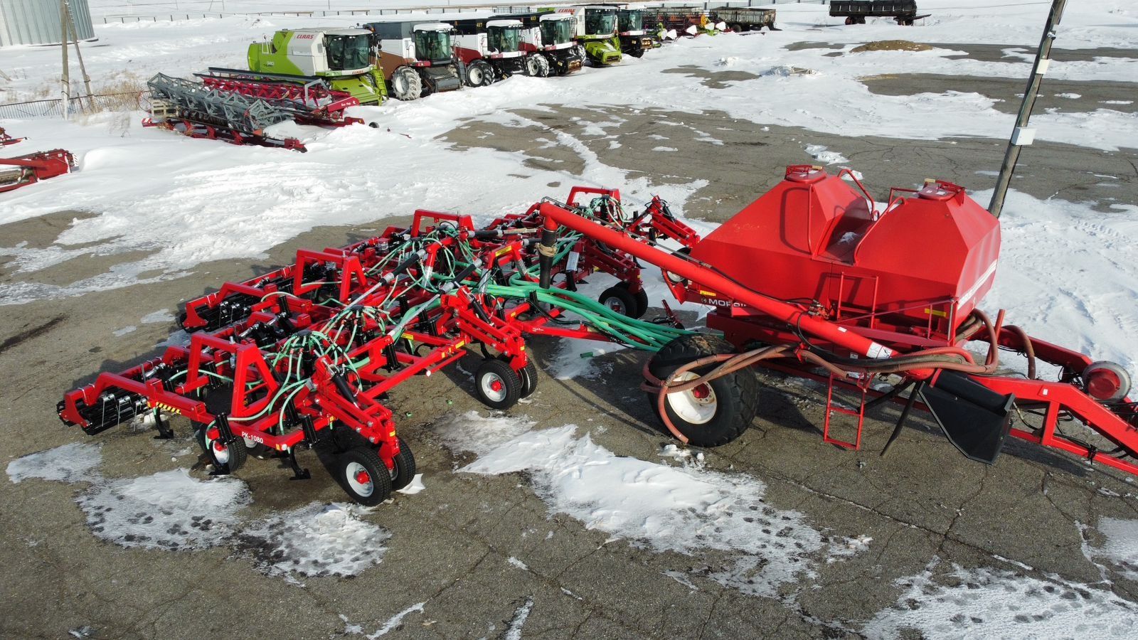 Переоборудование посевных комплексов Morris, John Deere, Flexi-Coil.