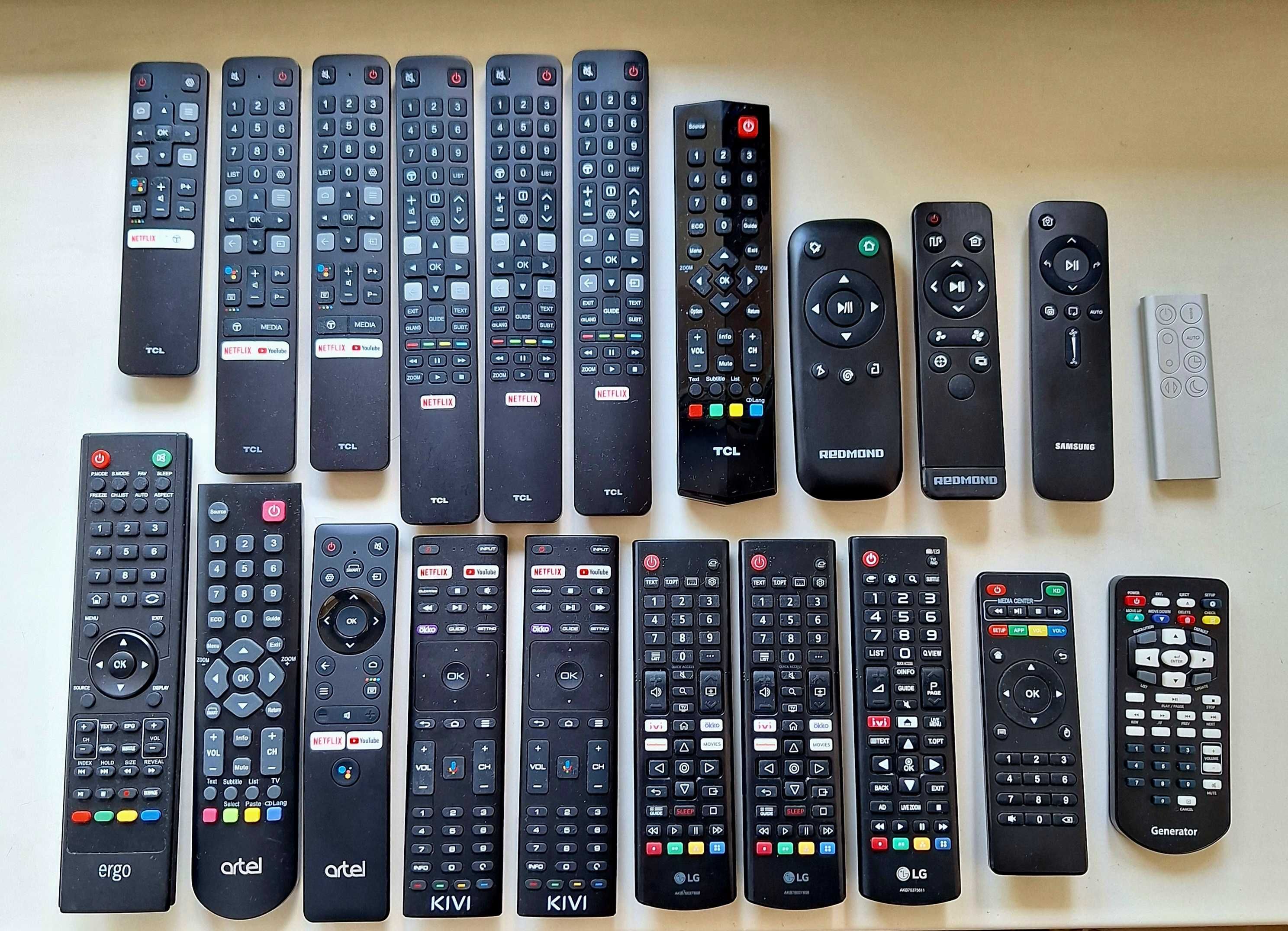 Samsung Kivi Artel Ergo TCL Sony LG Dyson Redmond