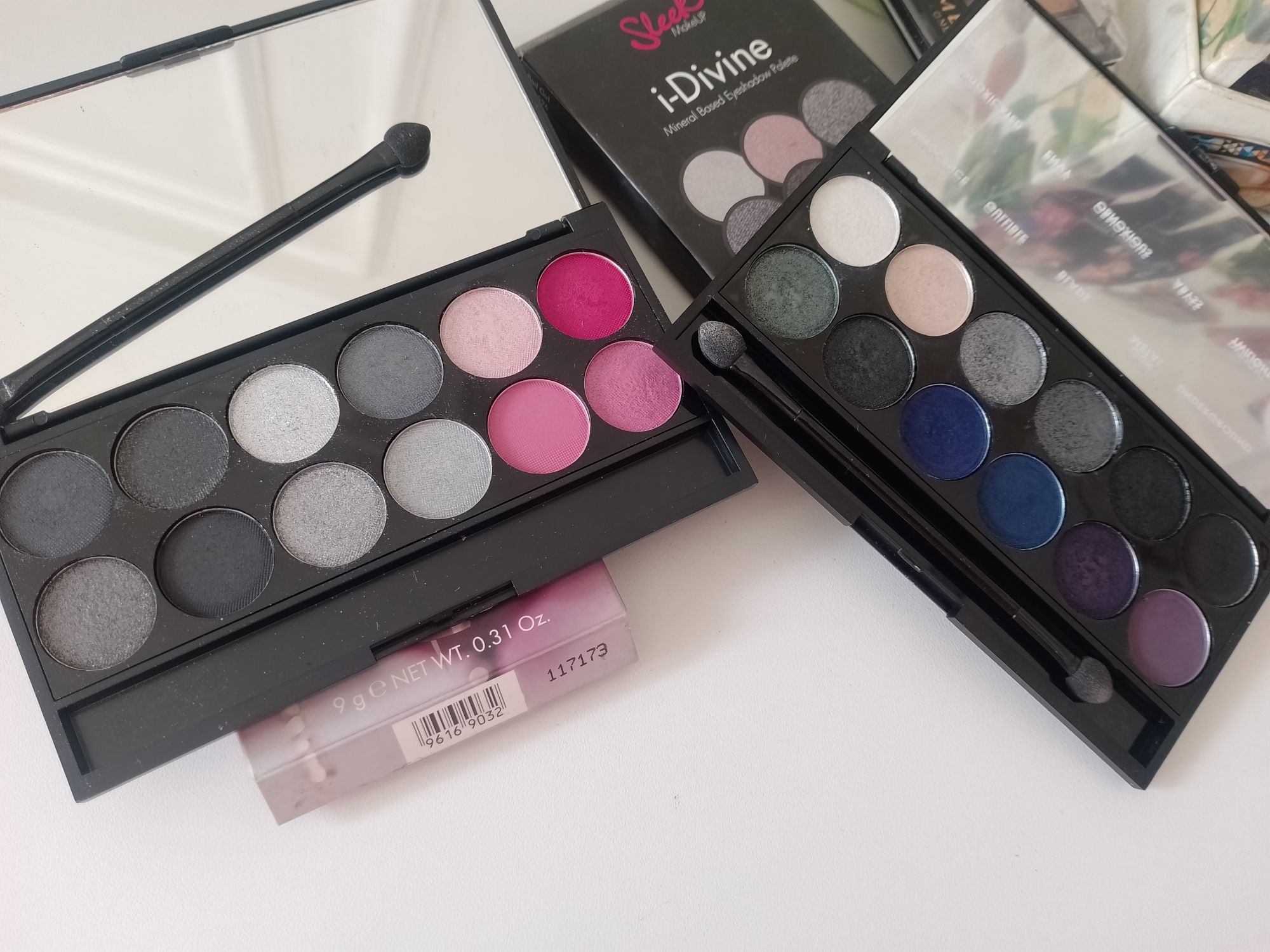 Набор палеток makeup косметика макияж визажист Divage Sleek Catrice