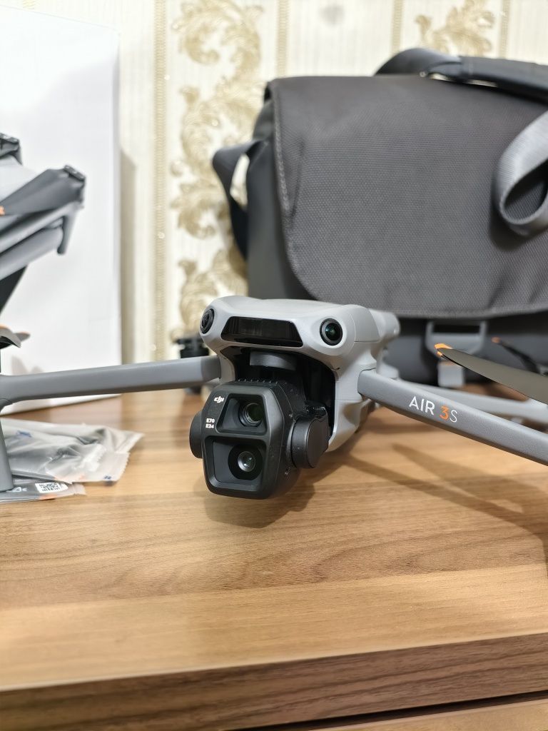 Дрон DJI Air 3S Fly More Combo (RC-2) серый