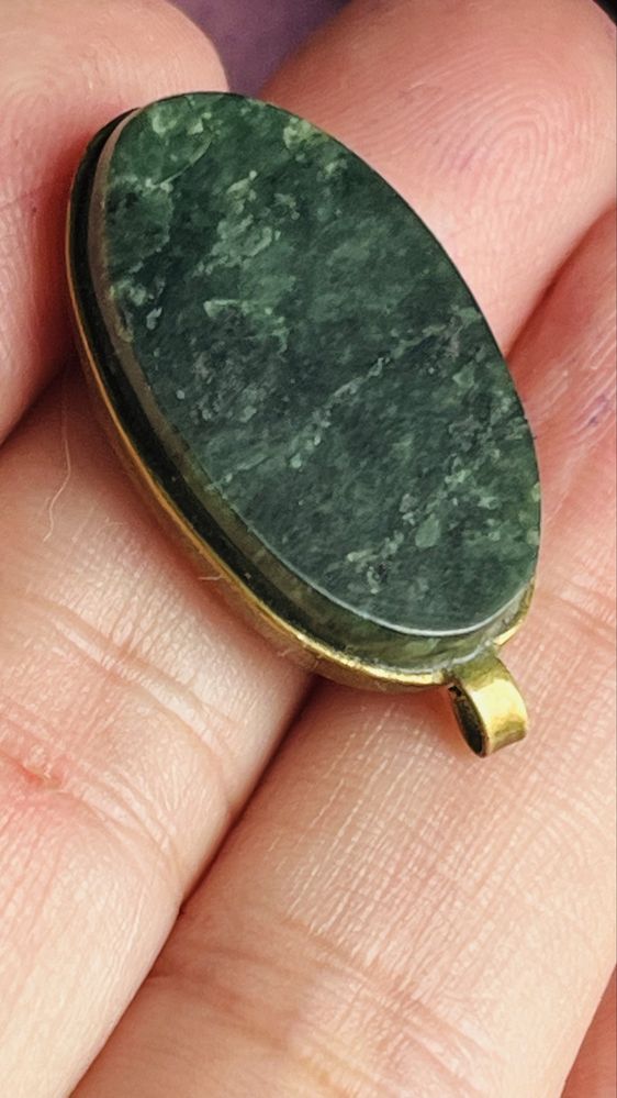Корунд, Серебро 875, СССР, янтарь, Рубин СССР